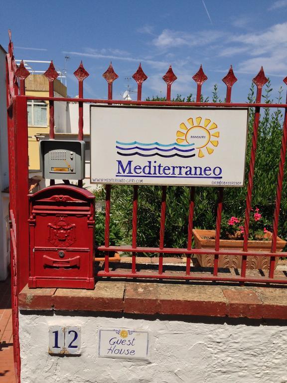 Mediterraneo Bed & Breakfast Anacapri  Exterior foto